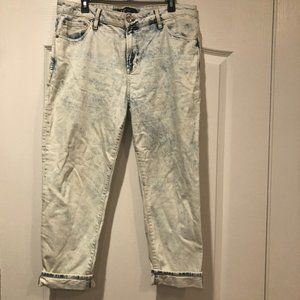 Gap Denim Womens Retro Acid Light Wash Boyfriend Jeans Size 14/32R like new